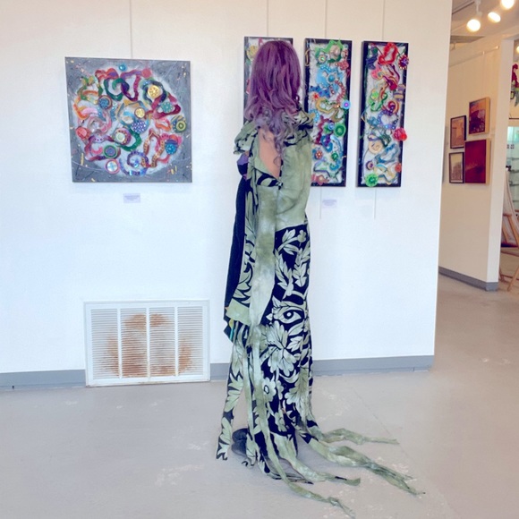 The Druid Faery of the Magickal Forest Dress Jacket - Picture 8 of 8